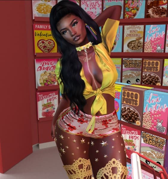 Background picture of Ebony Goddess Nicole