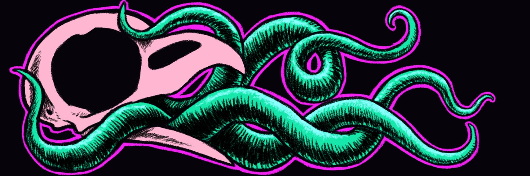 Background picture of extinct inks