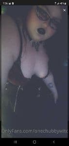 Background picture of onechubbywitch